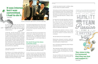 49The Future
“I couldn’t have worked out better,” said Mann, adding
Procurify is Nexus’ first Canadian investment.
“At Procurify, our vision for a better future for businesses
and the importance of team culture is paramount. With
Nexus and Anand Periasamy, we have found investors
that believe in our team and the power of our vision.
They are working right along with us, helping us realize
our dream.”
At a recent visit to Procurify’s head office in Vancouver,
B.C., Ankur Jain and Jishnu Bhattacharjee, both of
Nexus Venture partners, stressed the opportunity
for technology to re-invent tired yet vital business
processes such as procurement. Procurement isn’t
always considered a “sexy” space, but it is an inescapable
practice for organizations large and small.
“Businesses want simplicity,” said Jain, a former
vice–president at Blumberg Capital, a venture capital
firm that has invested in successful startups such
as Hootsuite.
“But that simplicity must not compromise agility.”
Bhattacharjee, echoing Jain’s sentiments, added that
technology, in both the social and enterprise spaces,
truly has the power to change the world.
And it is that power that keeps Nexus Venture Partners
excited about the future.
“We are watching companies capable of true disruption
in various verticals,” said Bhattacharjee. “We believe
Procurify is capable of that disruption and in the right
space to do so.”
That vote of confidence from early investors reinforces
for Mann the importance of partnering with the
investors that understand your goals.
“Our vision is big,
I’m honoured
that they see that
and support it.”
- Aman Mann
For Aman Mann, co-founder and chief executive
officer of Procurify, a tech startup offering a cloud-
based procurement software solution, his day of
starts and stops used to begin from the moment he
climbed into his car.
In those days – late 2012 and early 2013 – Procurify
was just a budding company participating in Growlab,
an intensive Vancouver-based startup accelerator. A
condition of attending Growlab was to attend every
session and every meeting the accelerator scheduled.
At the time, Mann was living in suburban Abbottsford.
Growlab, however, is based in downtown Vancouver,
about 70 kilometres to the west. On a good day, Mann
would spend two hours behind the wheel, getting to
and from a packed roster of appointments. On a bad
day it was three hours, maybe more.
“It was intense,” says Mann, with a laugh. “But I was
committed, I had to do it.”
That devotion to the company pushed Mann to
make a major southbound move. Mere months after
completing Growlab, Mann, with Procurify’s vice
president of business development Herman Chandi,
travelled to San Francisco to meet investors.
The company had generated some buzz with an early
investment from billionaire Mark Cuban, owner of the
National Basketball Association’s Dallas Mavericks,
but they had no Bay Area connections and no
meetings set up.
Luckily, the pair knew the story they wanted to tell:
Procurify was a company that would overhaul – and
subsequently solve – the outdated procurement and
purchasing processes that plagued the enterprise
space. No more paper, no more double billing, no
more wasted money.
But would they get the chance
to tell their story?
Enter Nexus Venture Partners – India’s most
successful venture capital fund, with longtime offices
in Silicon Valley. Nexus has more than $700 million
under management and a portfolio that spans the
technology, media and business service sectors.
A chance conversation over coffee with Anand Babu
Periasamy, a Nexus associate and noted founder of
open-source cloud storage platform Gluster, led to a
meeting with Nexus. Nexus and Periasamy are now
both investors.
Procurify co-founders (left to right): Kenneth Loi, Aman Mann, Eugene Dong.
It was intense,
but I was
committed,
I had to do it.
- Aman Mann.
 