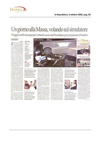 la Repubblica, 9 ottobre 2009, pag. 69
 
