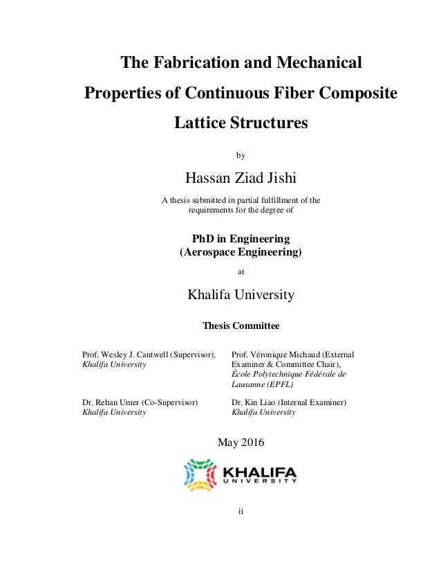 Phd degrees by external thesis