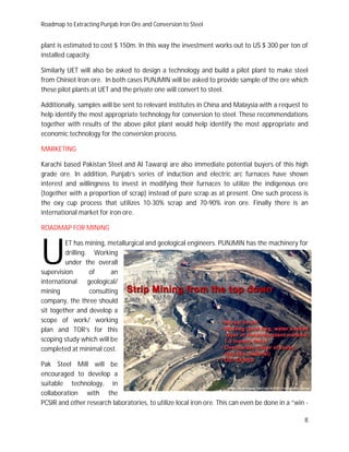 roadmapforpunjabironore | PDF