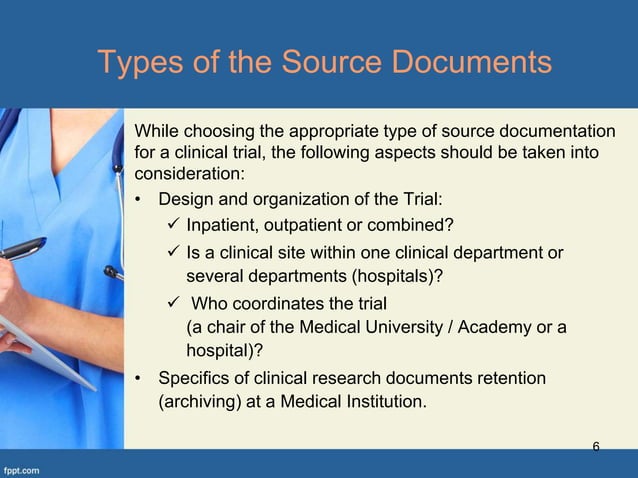 Source Documents In Clinical Trials Part1 Ppt