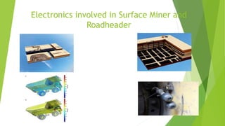 Electronics involved in Surface Miner and
Roadheader
 