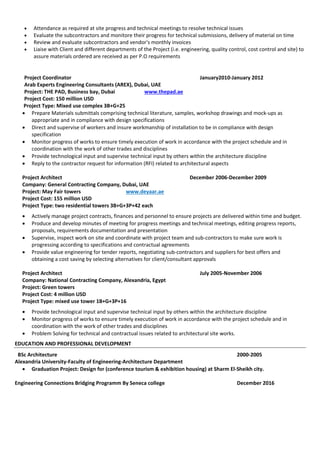 Mohamed Rostom Resume Pdf