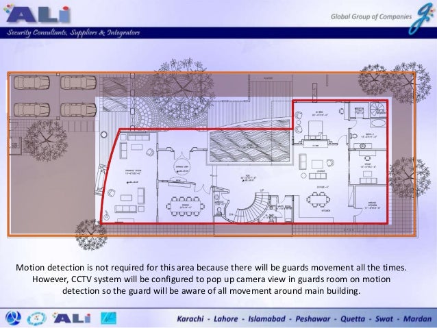 Intrusion Alarm Installation Plan Ceo Residence