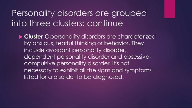 Personality Disorders Dsm5