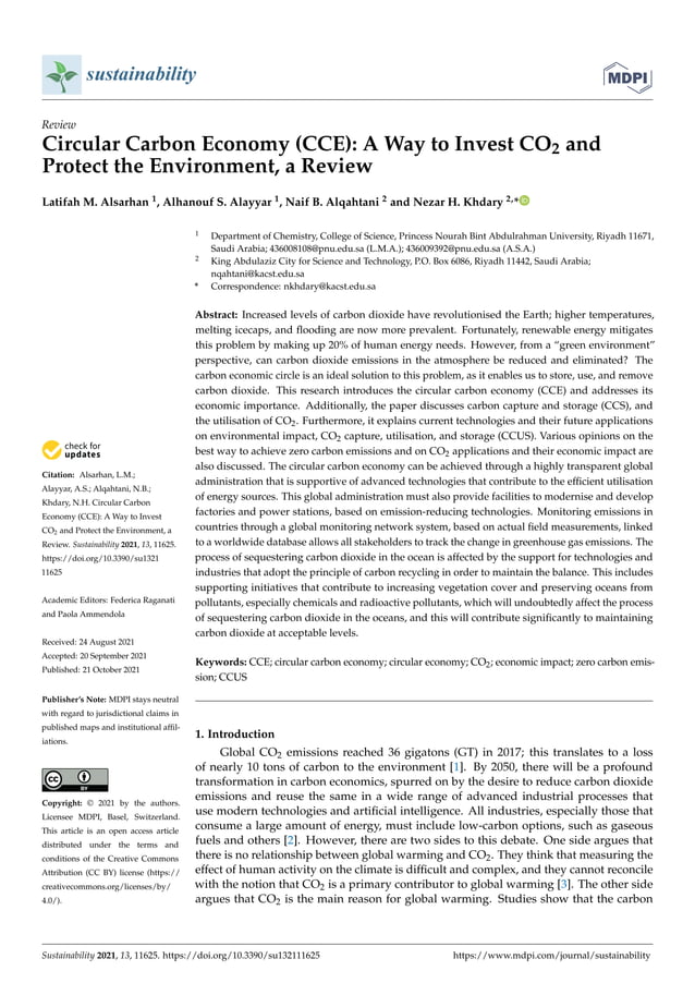 Circular Carbon Economy CCE A Way To Invest CO2 And Protect The circular-carbon-economy-cce-a-way-to-invest-co2-and-protect-the