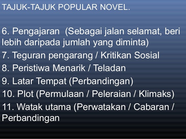 Contoh Menjawab Soalan Novel Spm - Terengganu w
