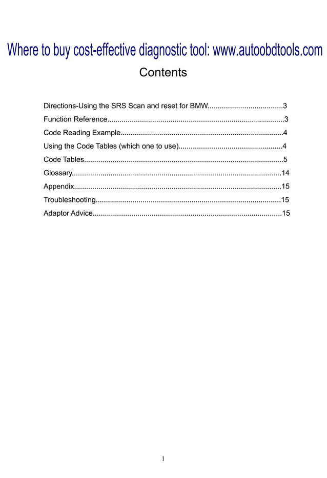 B800 bmwairbagsrsscanresettoolusermanual PDF
