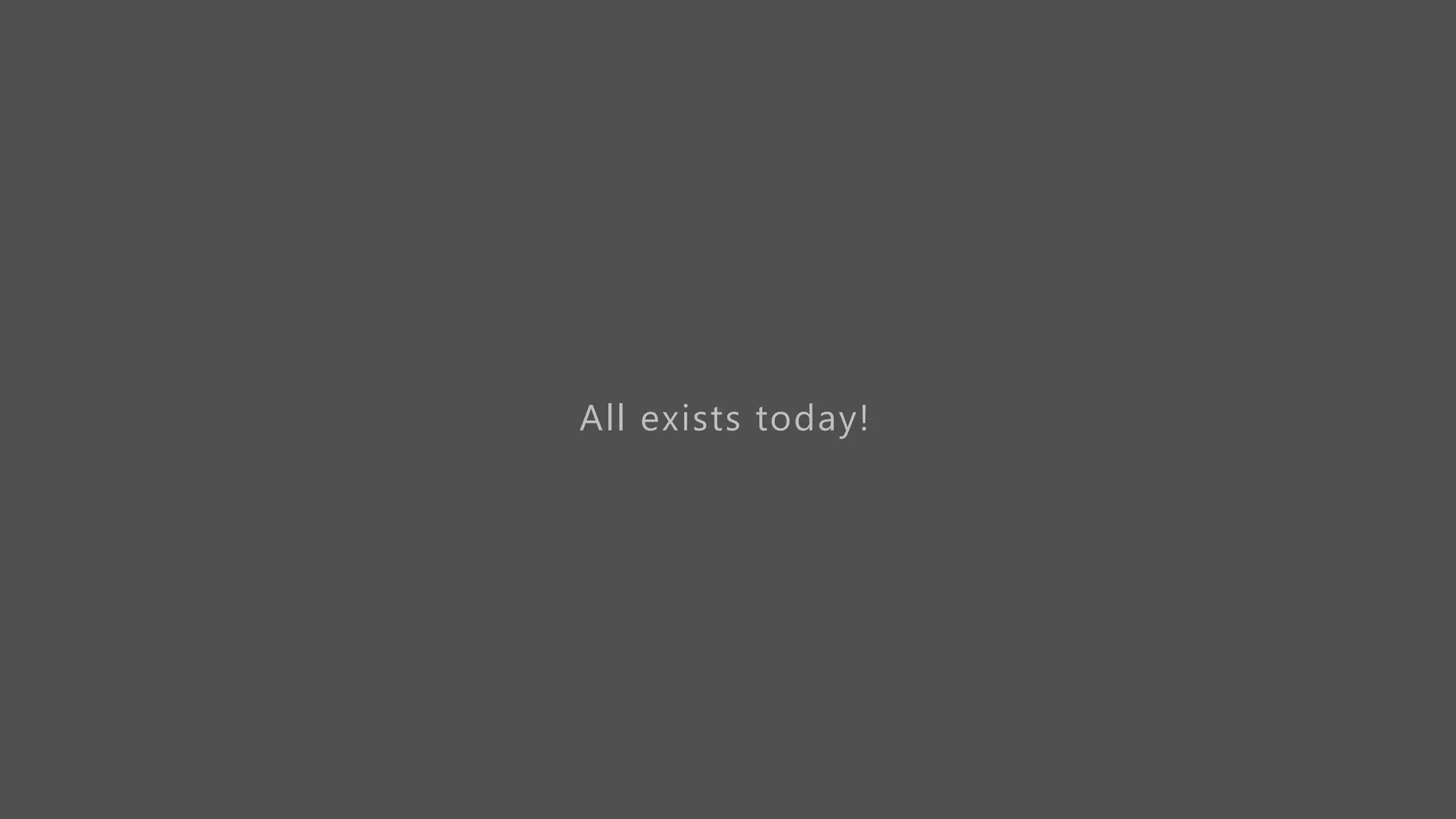 All exists today!
 
