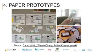 4. PAPER PROTOTYPES
Source: Caryn Vainio, Winnie Chang, Adrian Kosmaczewski
 