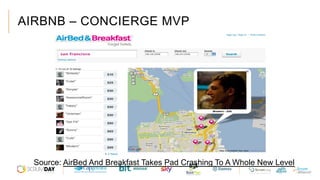 AIRBNB – CONCIERGE MVP
Source: AirBed And Breakfast Takes Pad Crashing To A Whole New Level
 