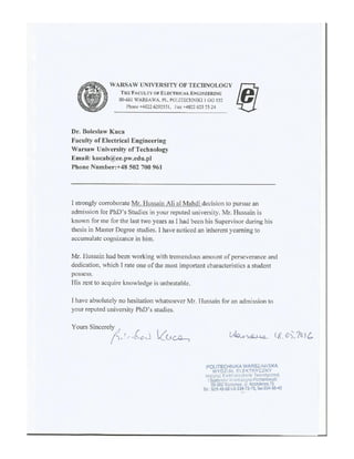 Recommendation Letter 1-