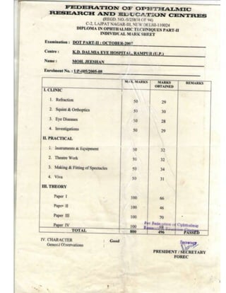 new update optom zeeshan cv 2015