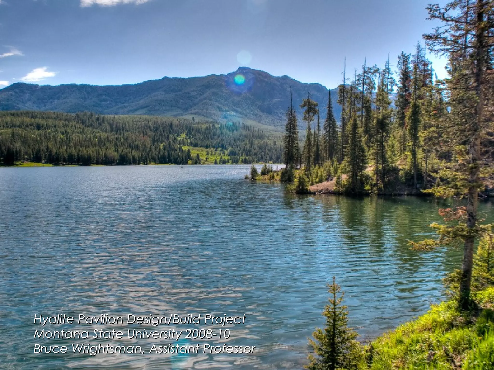 hyalite presentation PPT