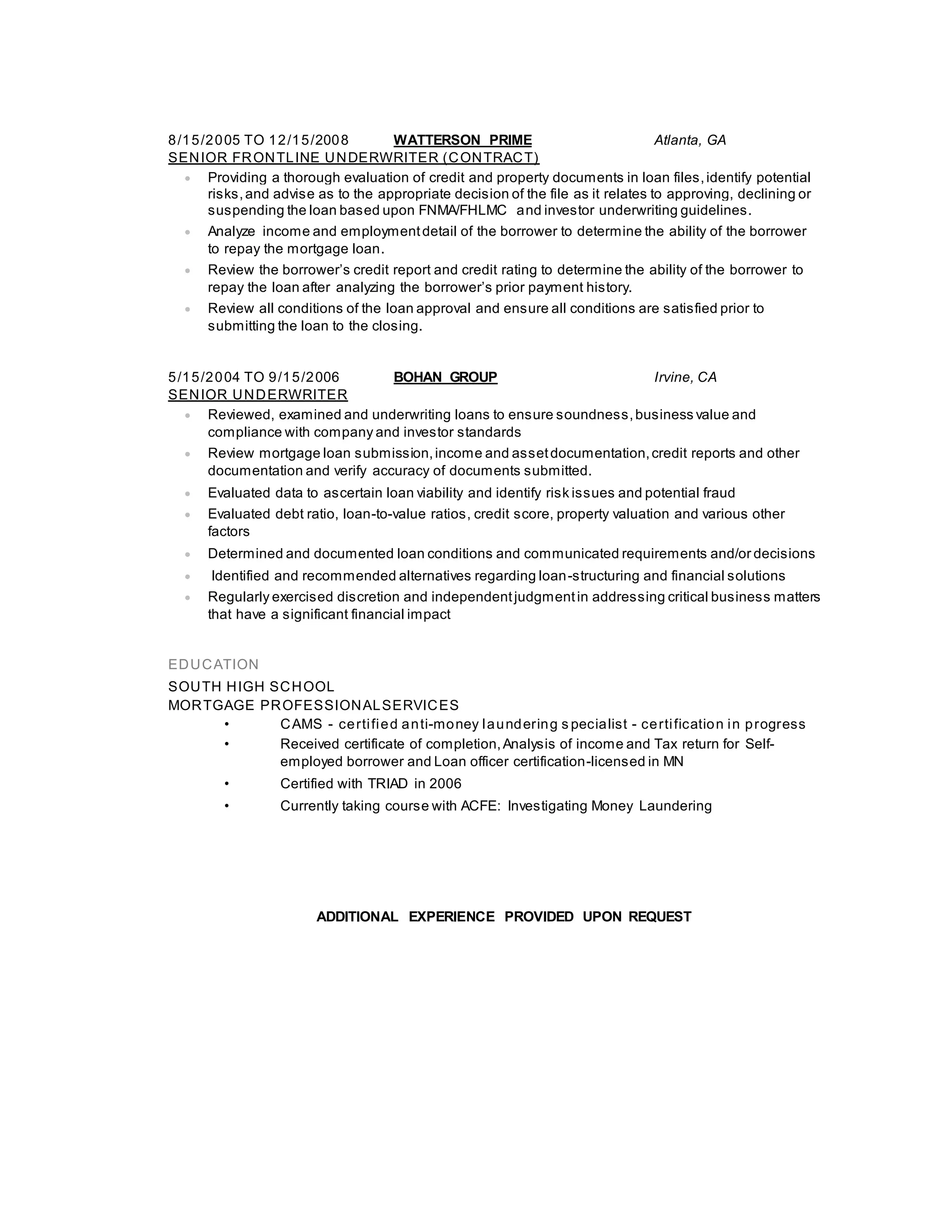 Marie Lambert Resume PDF - Marie Lambert Resume 2 2048 