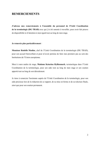 Rapport De Stage Andrzejewska Agnieszka