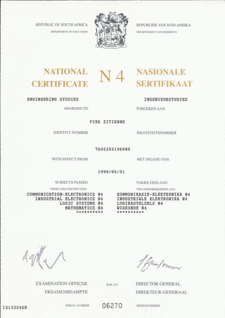 N4 Certificate HD