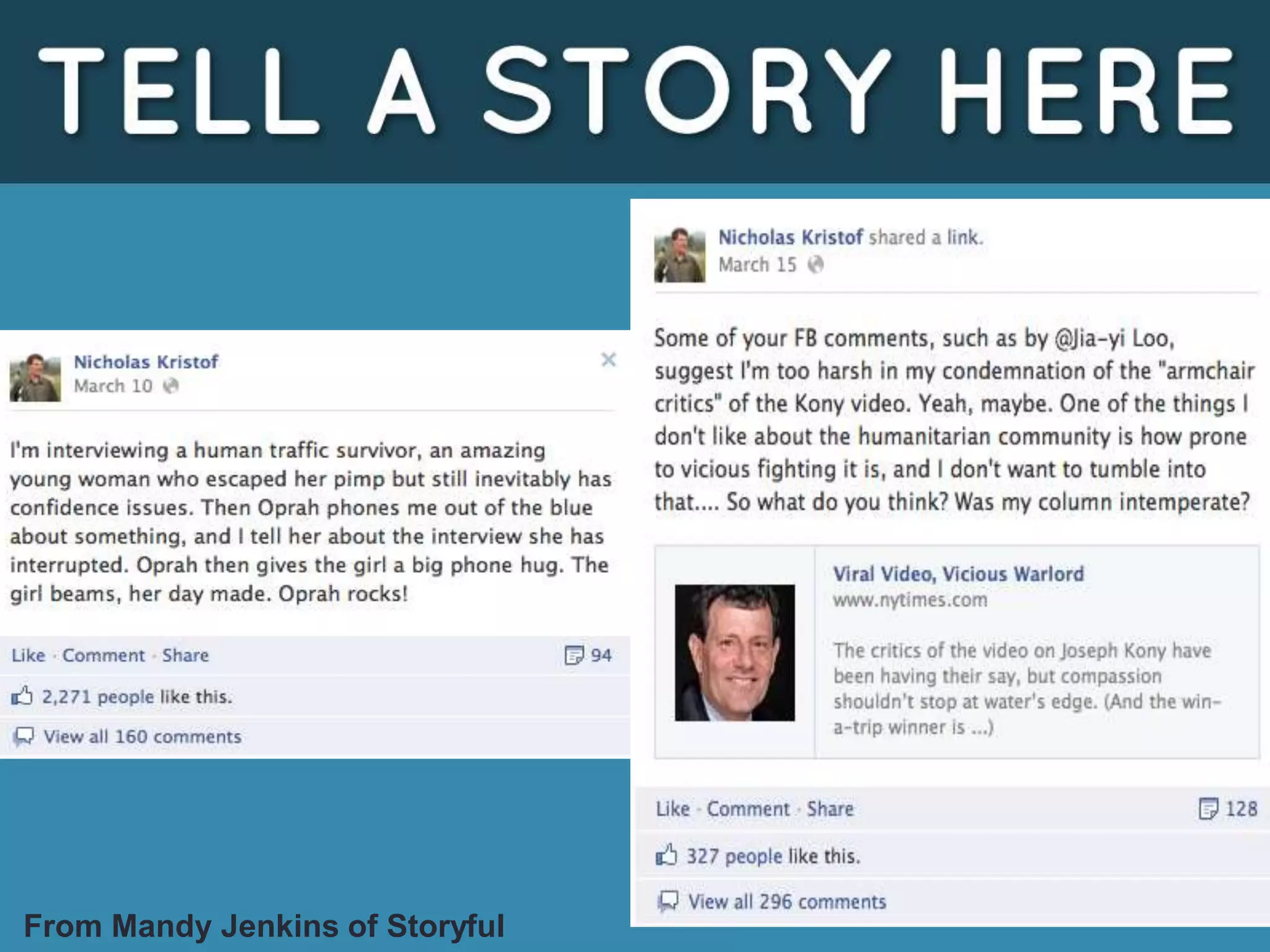 From Mandy Jenkins of Storyful
 