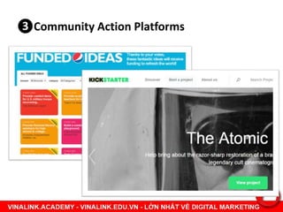 ❸Community Action Platforms
 