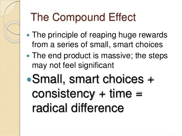 Leadership Development - The Compound Effect by Darren Hardy