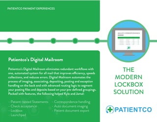 Patientco Payment Experiences | PDF
