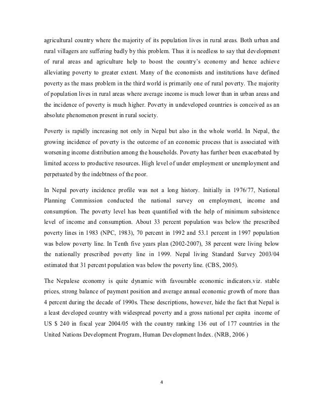 Master thesis rural development