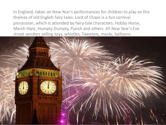 New Year Traditions in the United Kingdom