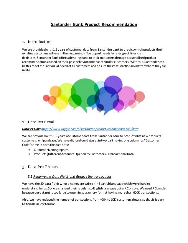 product recommendation for santander bank customers santander bank customer service phone number