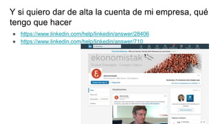 Linkedin para dar a conocer tu perfil profesional | PPTX