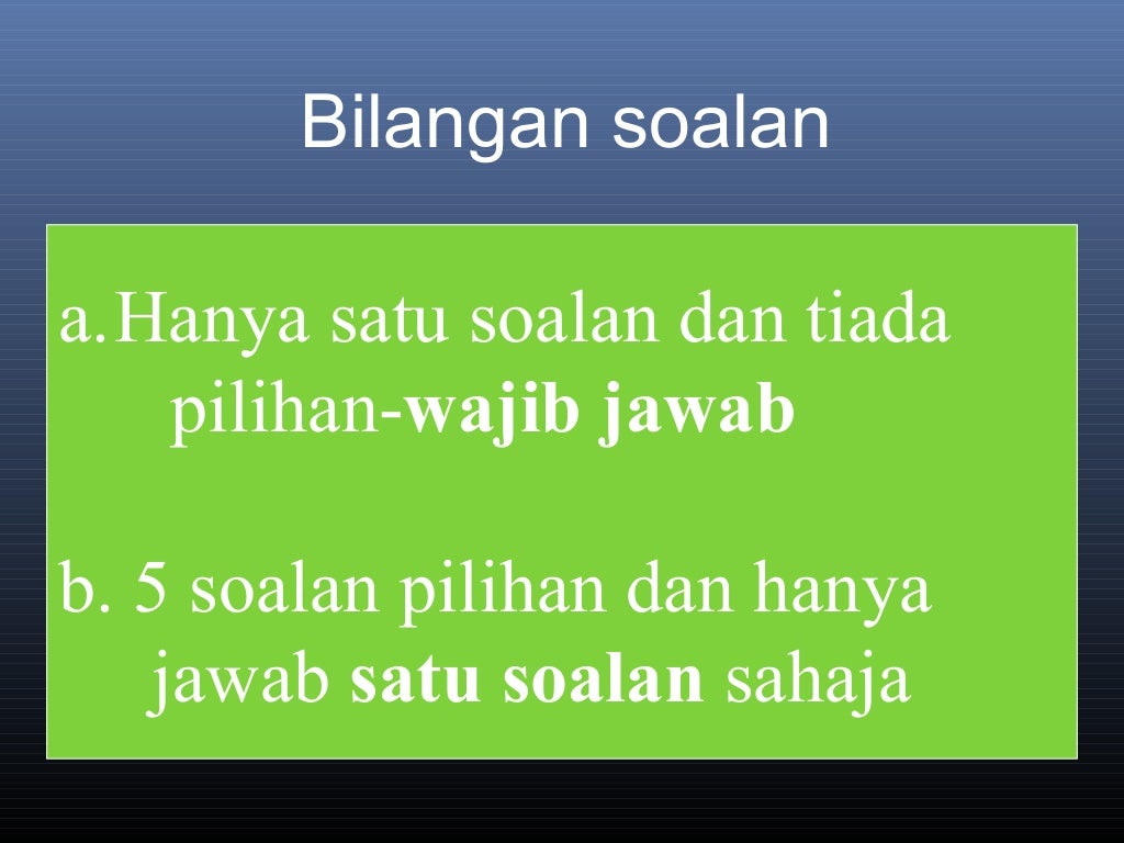 Bm Kertas 1 Spm / Gegar Minda Siri 1 Bahagian 5  SPM BM Kertas 1
