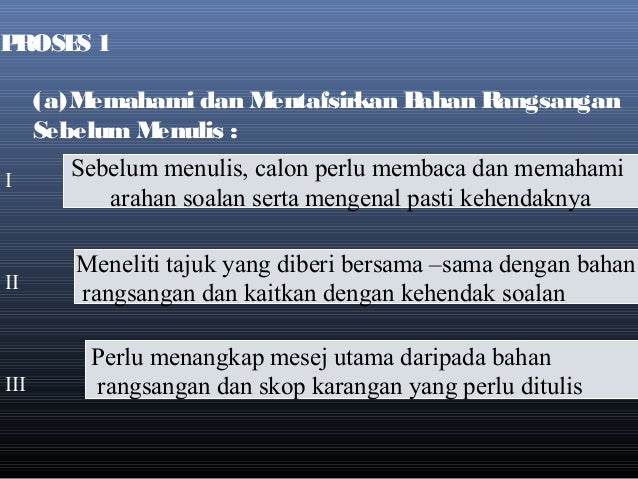 Teknik Menjawab Kertas 1 (BM) SPM