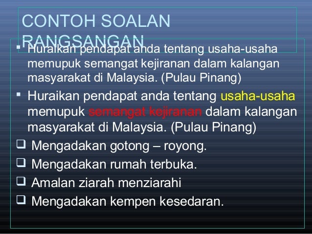 Teknik Menjawab Bahasa Melayu Kertas 1 SPM