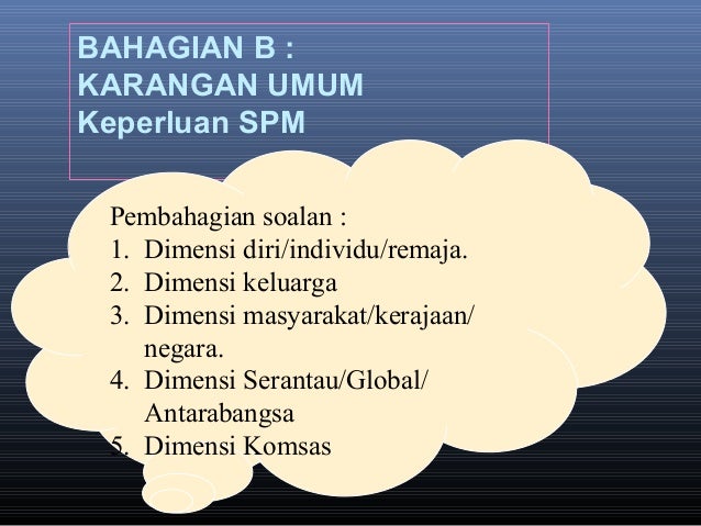 Teknik Menjawab Bahasa Melayu Kertas 1 SPM