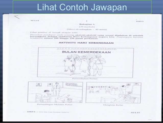 Bengkel & Teknik Menjawab Kertas 1