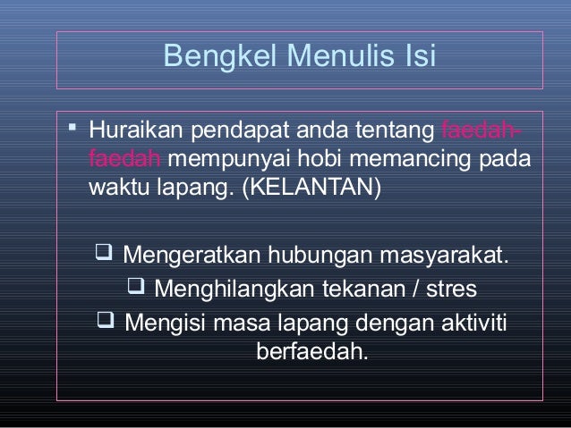 Bengkel & Teknik Menjawab Kertas 1