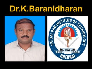 Dr.K.Baranidharan
Present by…
 