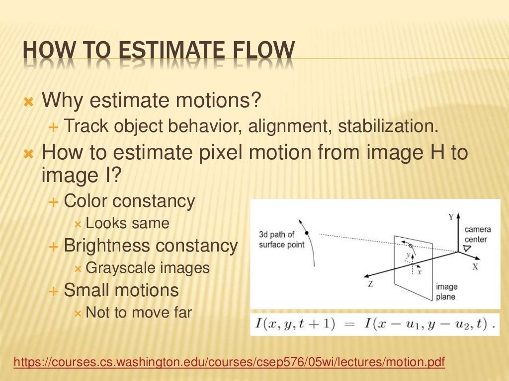 MOTION FLOW