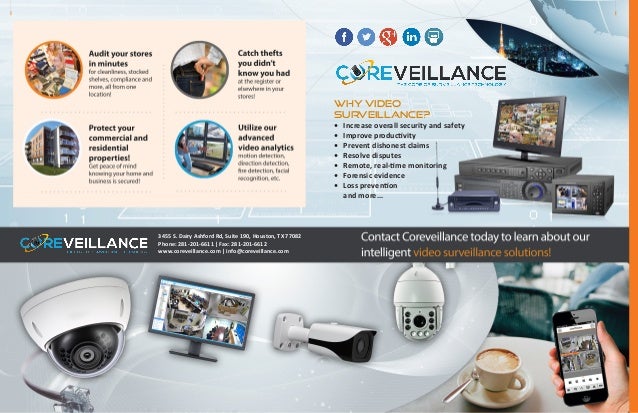 end user flyer video surveillance flyer