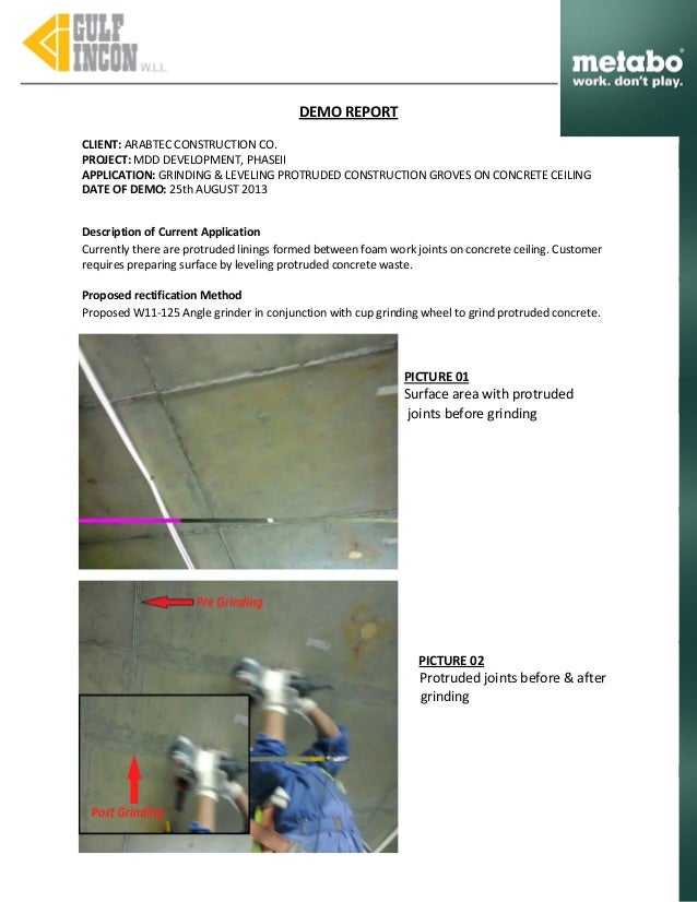 Arabtec Mdd Demo Report By Tuan Afaham Burah