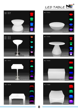 The latest LED furniture catalog | PDF