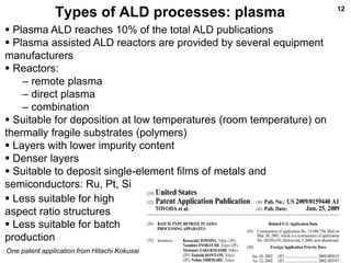 ALD for semiconductor applications_Workshop2010 | PPTX