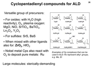 ALD for semiconductor applications_Workshop2010 | PPTX
