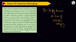 Sense Of Collective Belonging
 