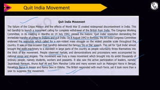 Quit India Movement
 