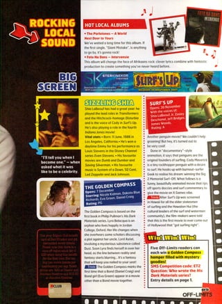 OFF LIMITS NOVEMBER DECEMBER 2007