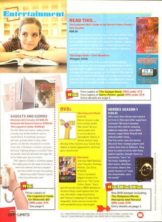 OFF LIMITS NOVEMBER DECEMBER 2007