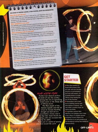 OFF LIMITS NOVEMBER DECEMBER 2007