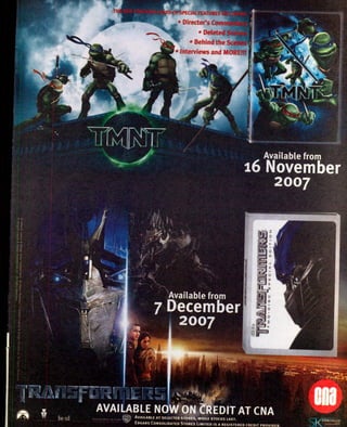 OFF LIMITS NOVEMBER DECEMBER 2007