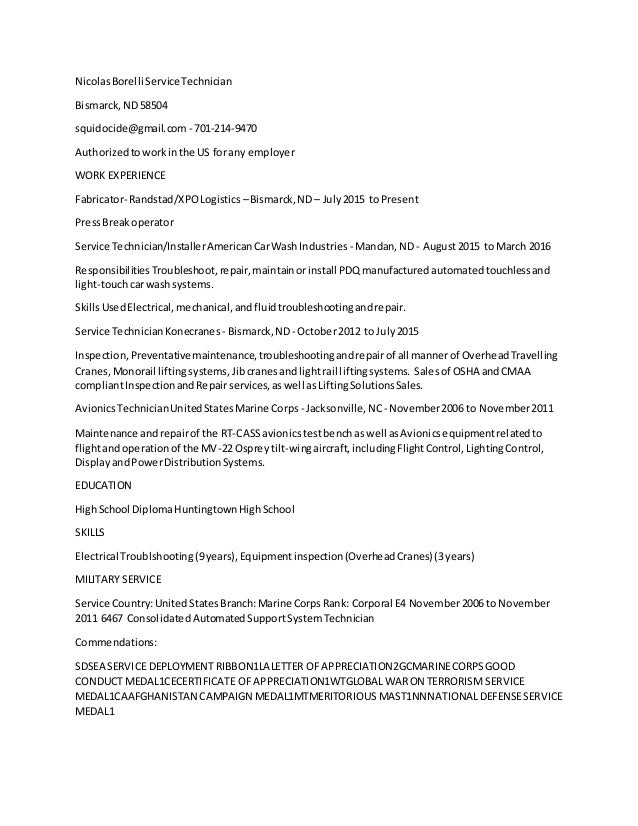 nicolas borelli resume