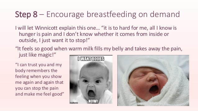 breastfeeding on demand